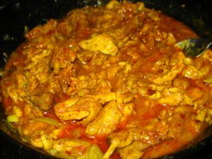 Pollo al curry PORNO